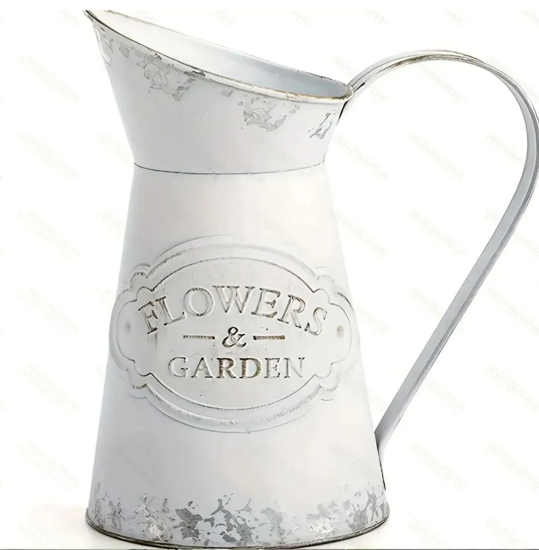 Antiqued Galvanized Pail