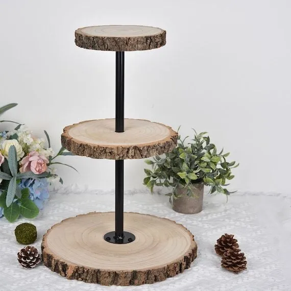 Wood Cupcake Tier