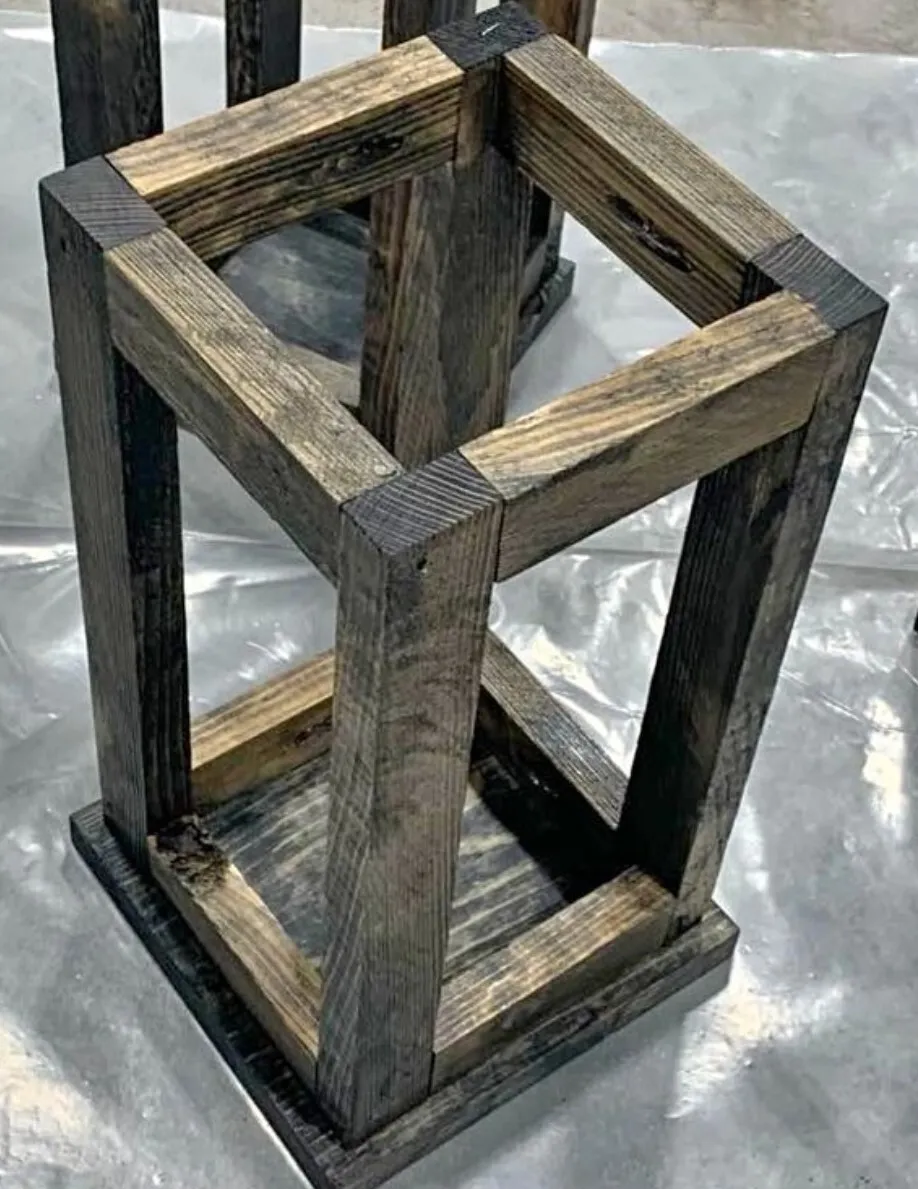 Wood Frames For Centerpiece 