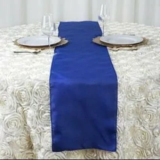 Satin Royal Blue Runner