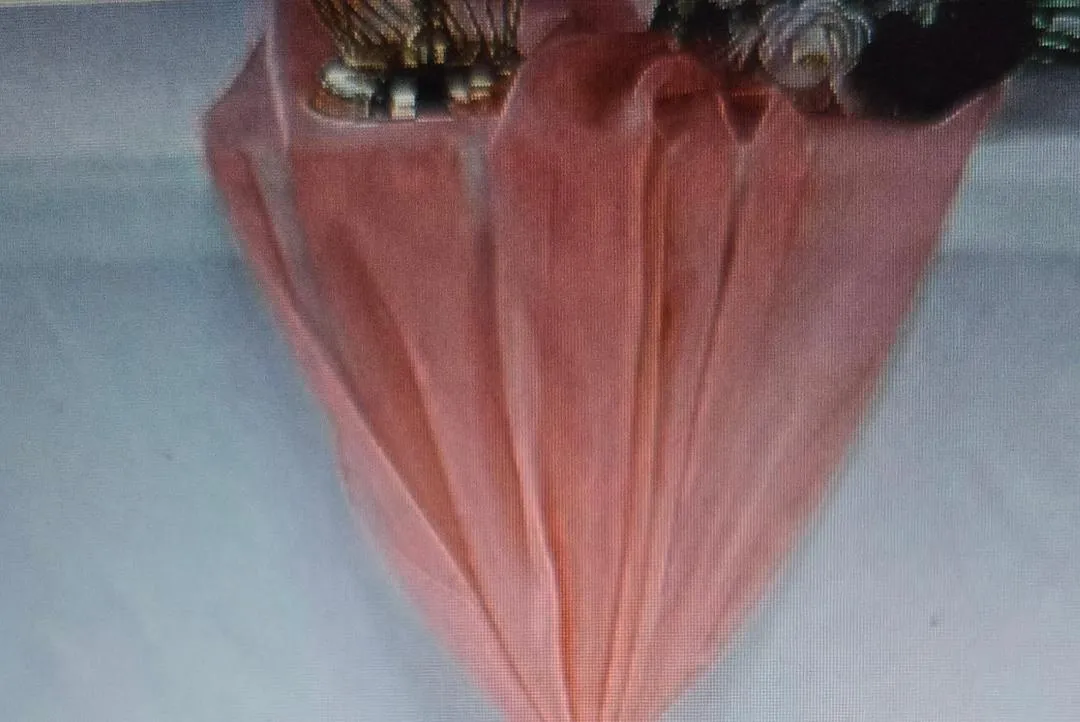 Chiffon Coral Table Runner 19 Inches X 72 Inches