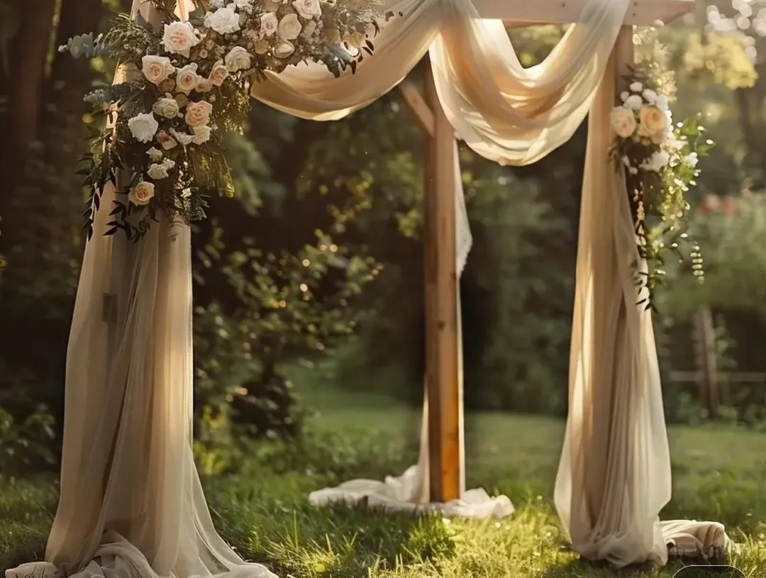 Champagne Draping 29.5 Inches X 236 Inches