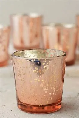 Rose Gold Votive 2 Inch