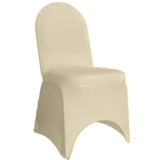 Ivory  Banquet Spandex Chair Covers