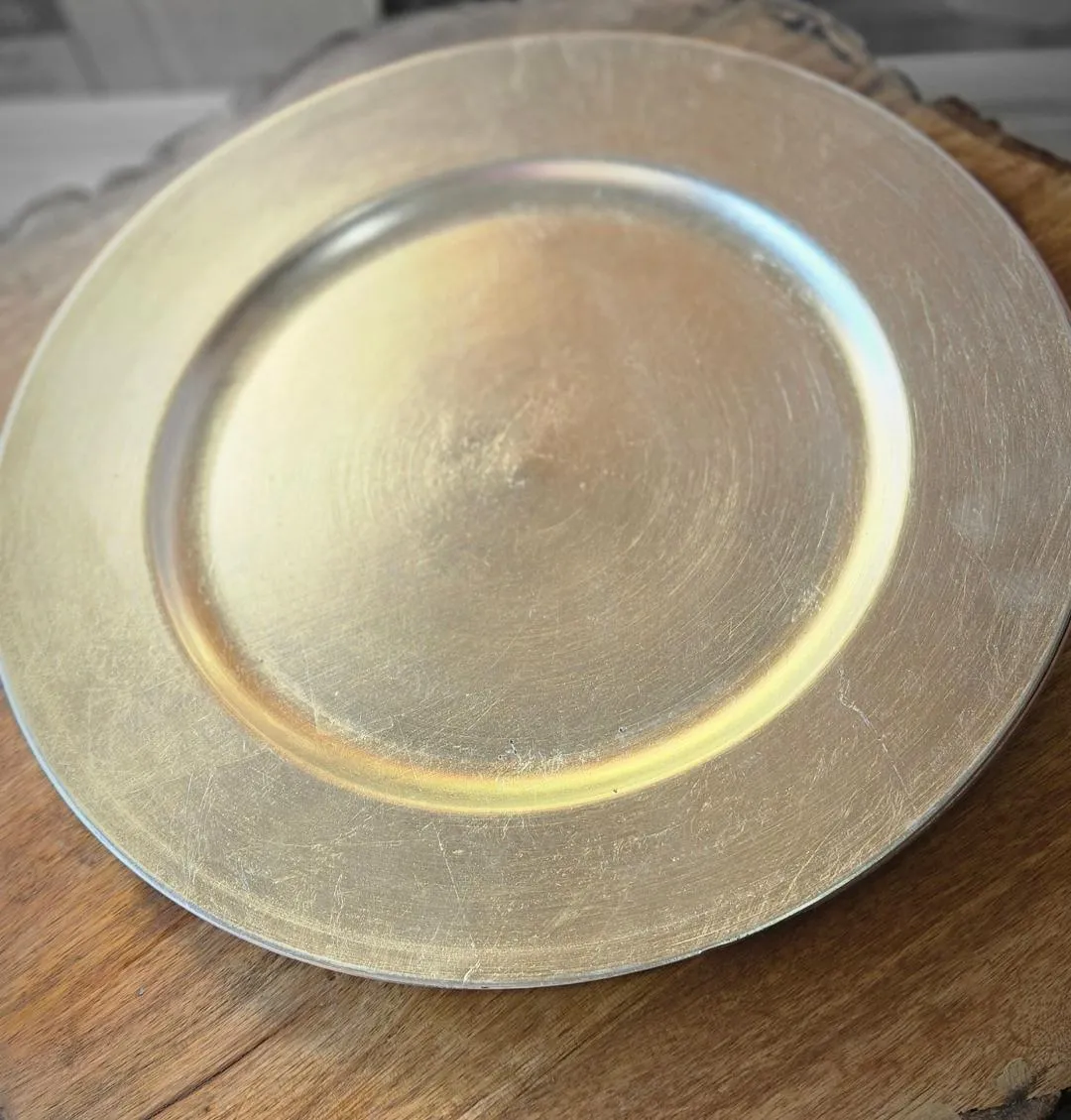 Silver Charger Plate