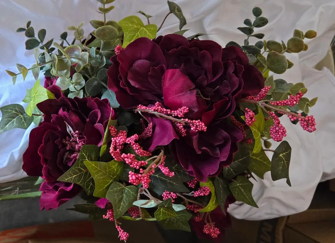 Large Burgundy Bouquets