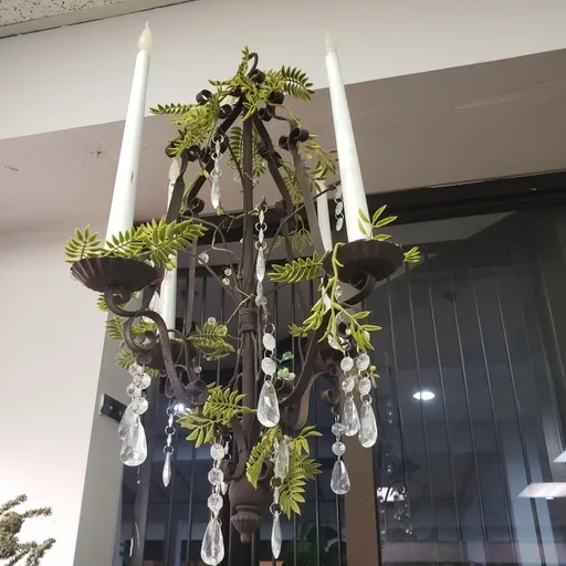 Dark Chandelier Battery operated Candles