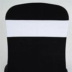 White Spandex Chair Bands
