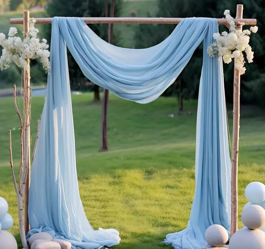 Blue Draping 29.5 Inches X 224 Inches