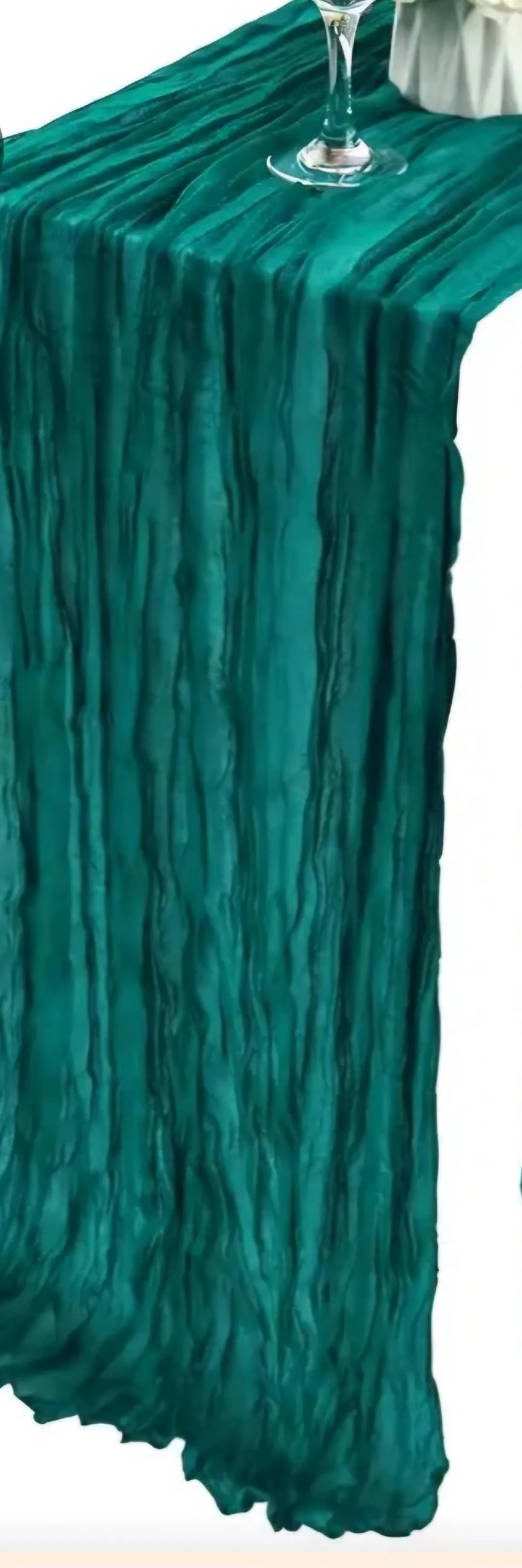 Dark Teal Crinkle Runners