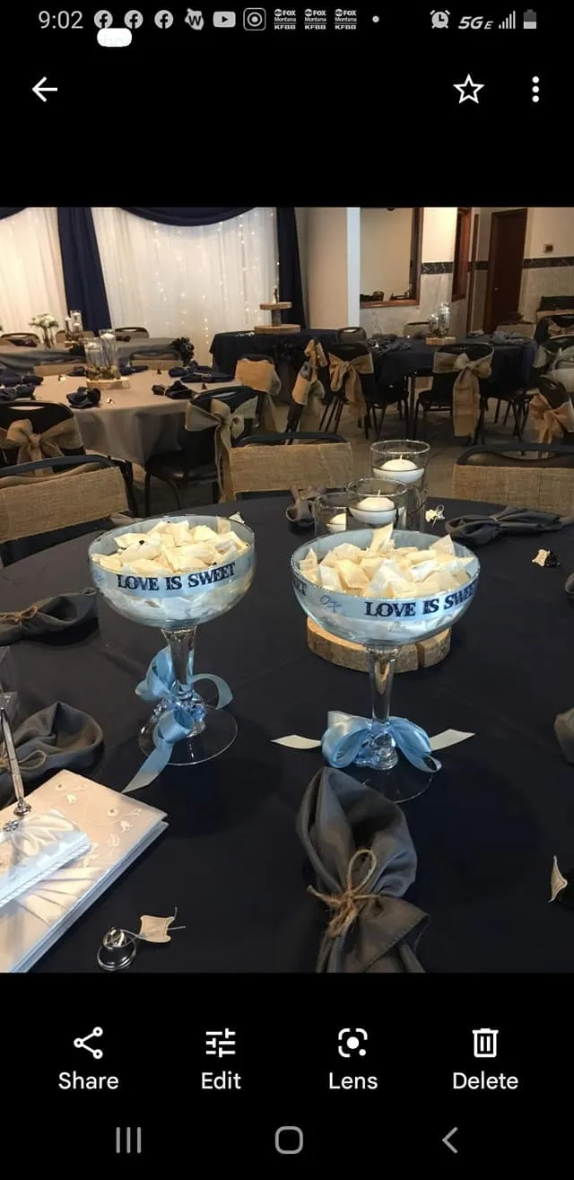 Love is Sweet Take A Treat Large Martini Glass