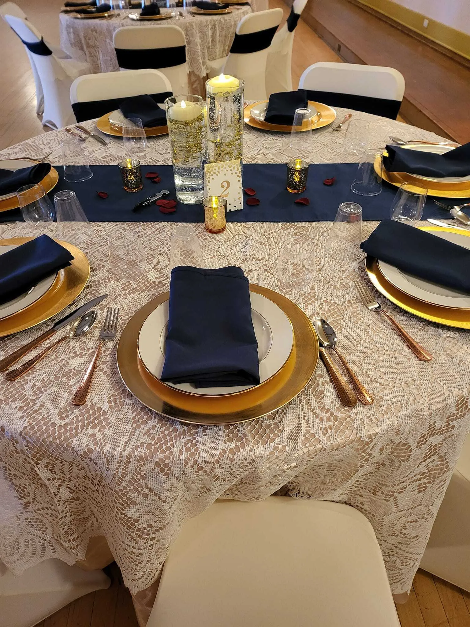  Ivory Lace  Overlays  85X85 Inch