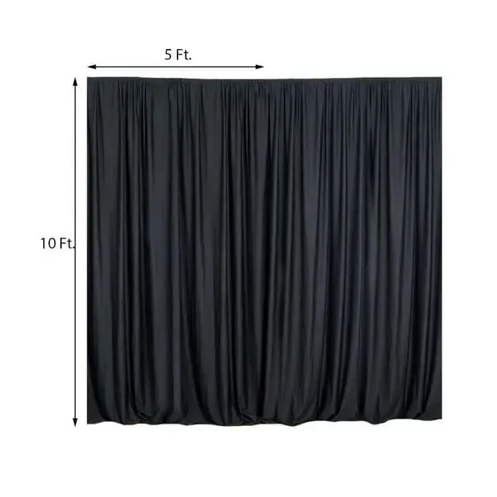 Black Sheers 10 Ft X 10 Ft High