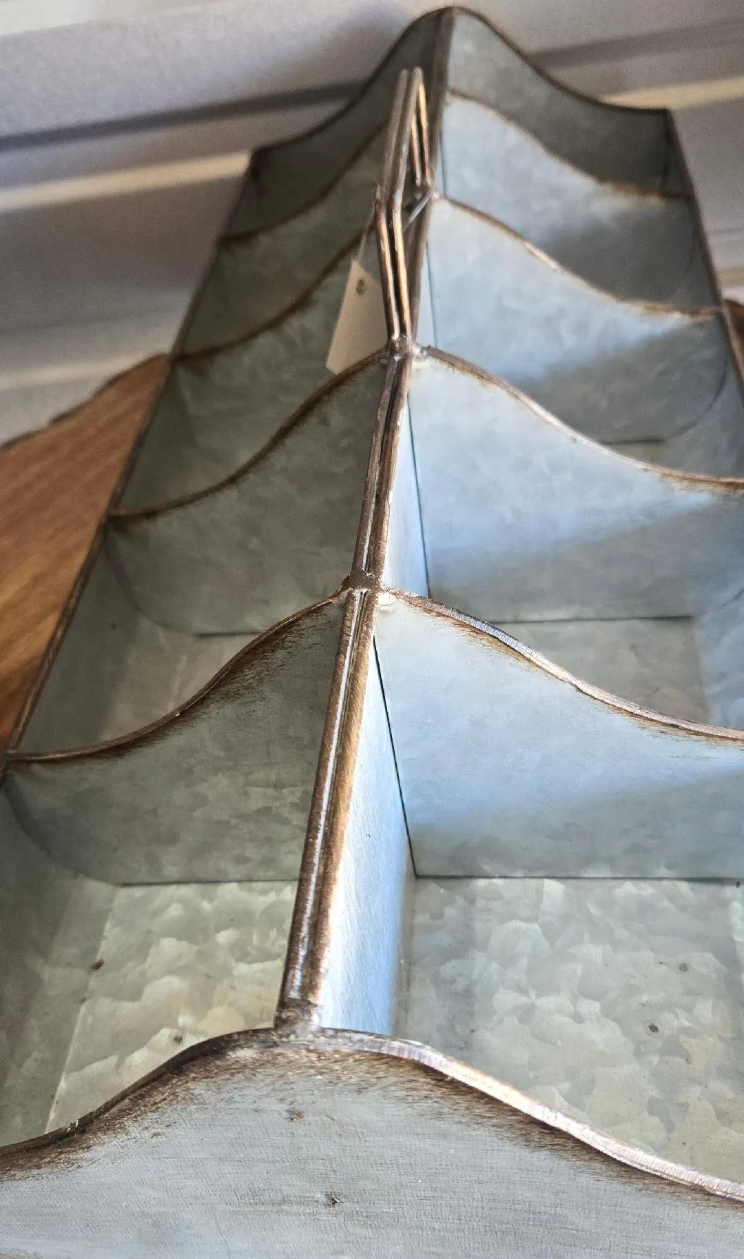 10 Slot Galvanized Tray 