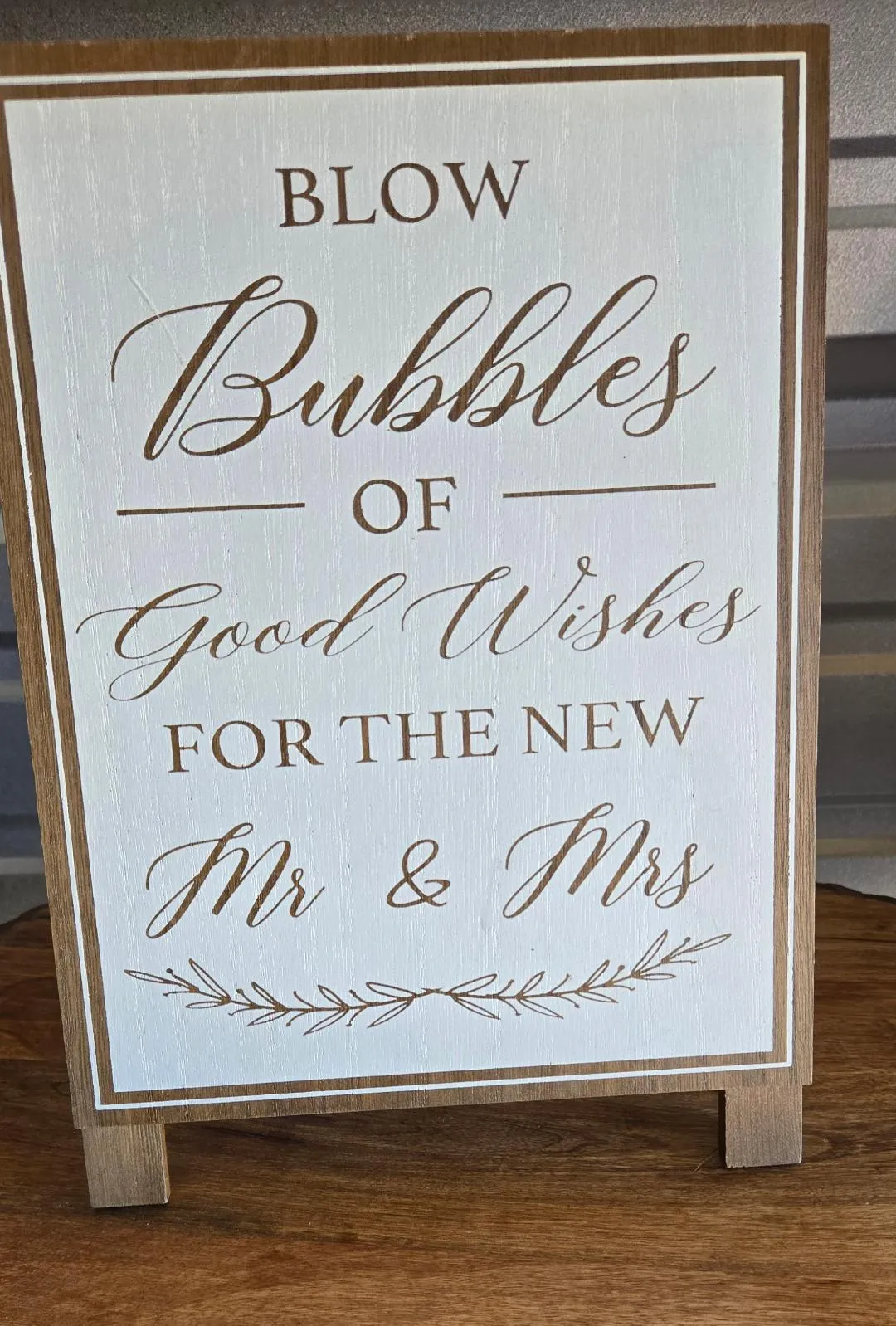 Blow Bubbles For the New Mr. & Mrs.