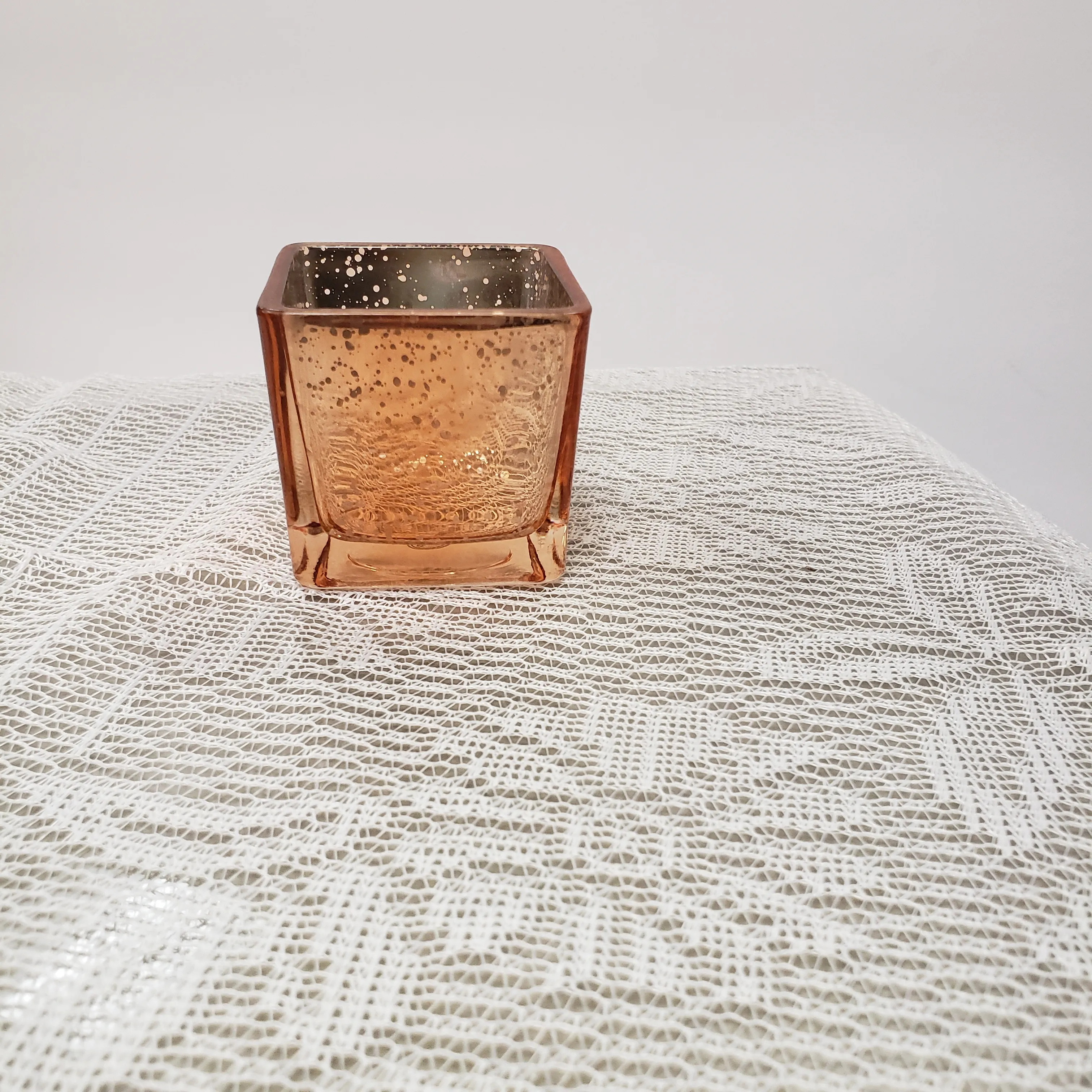 Rosegold Square Votive