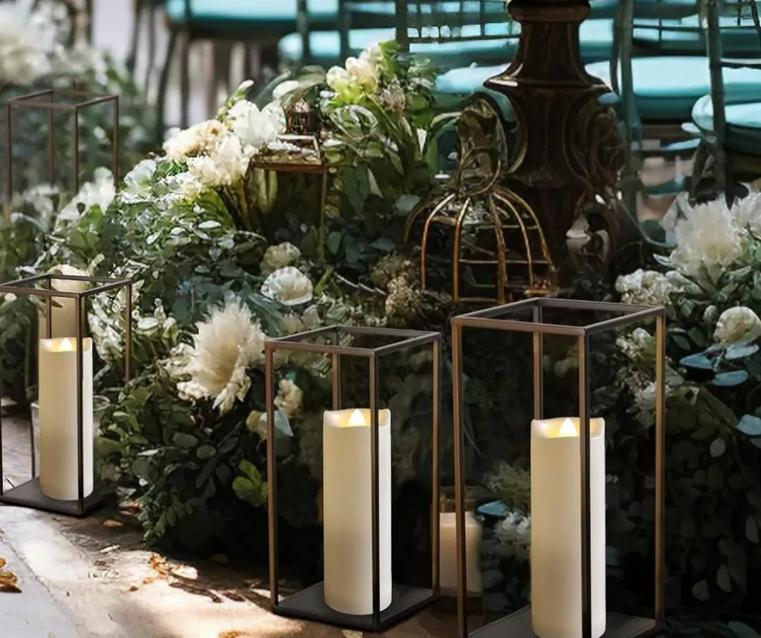 2 Inch X 6 Inch Warm White Battery Operated Pillar Candles