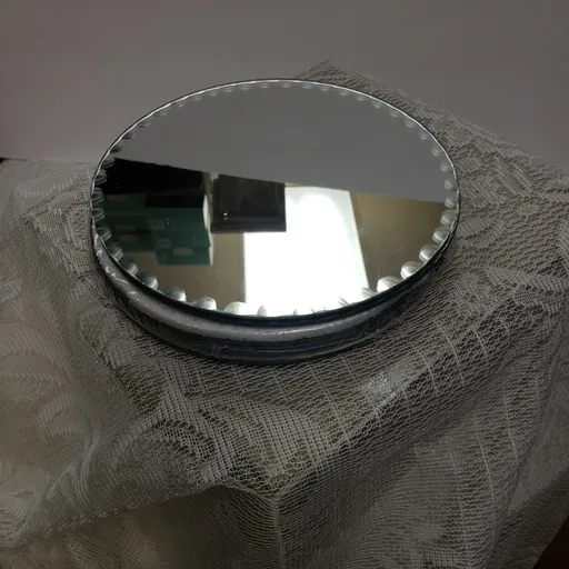 Small Round Beveled Mirrors
