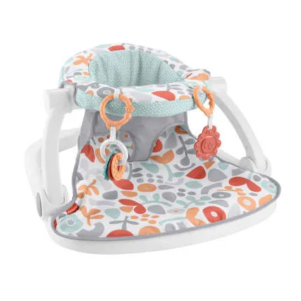 The Crab Sit Me Up Floor Seat with Tray