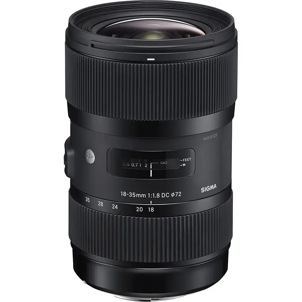 Sigma 18-35mm f/1.8 DC HSM Art Lens (Canon EF Mount)