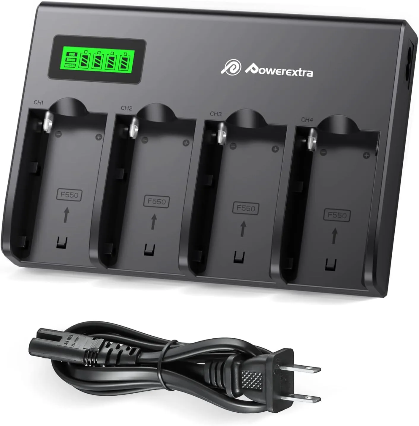 4-Channel NP-F Battery Charger