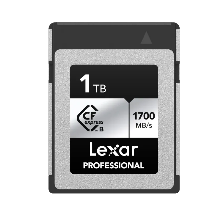 Lexar 1TB Professional SILVER SE CFexpress Type B Card