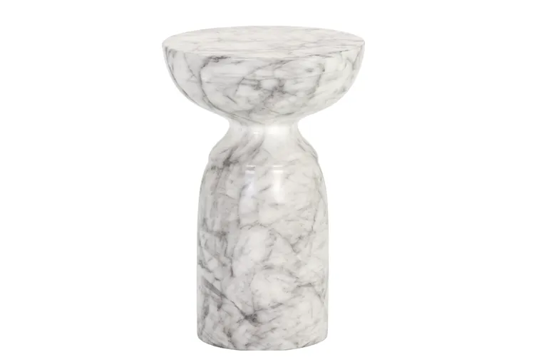 Marble Finish End Table