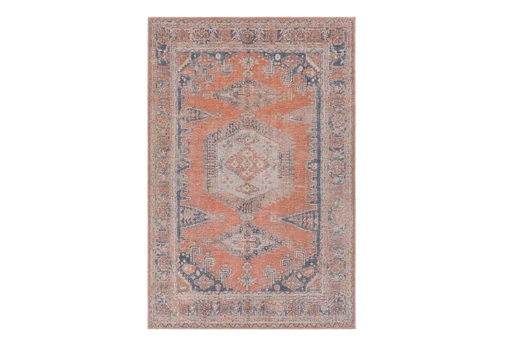 Russet Kilim Vintage Look Rug