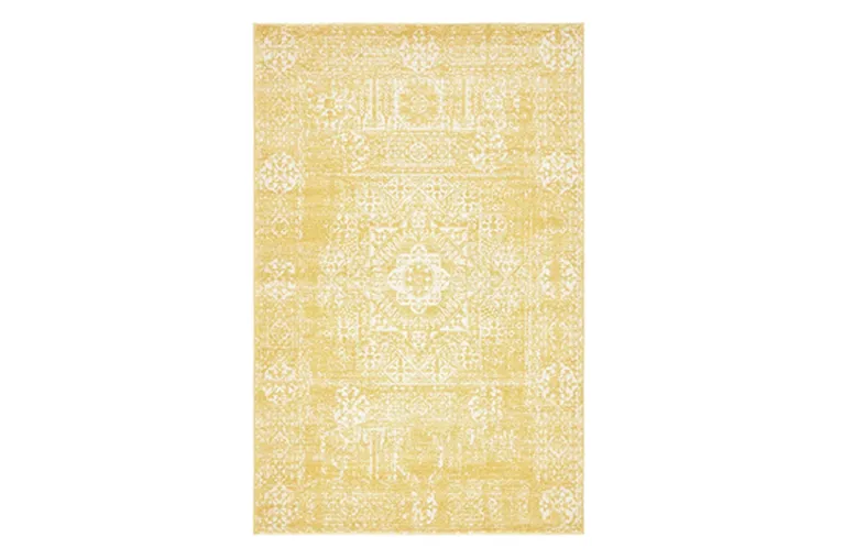 Gold Oushak Style Rug