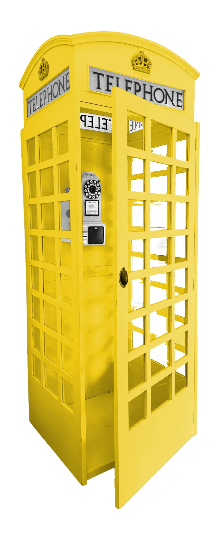 Yellow Phone Booth