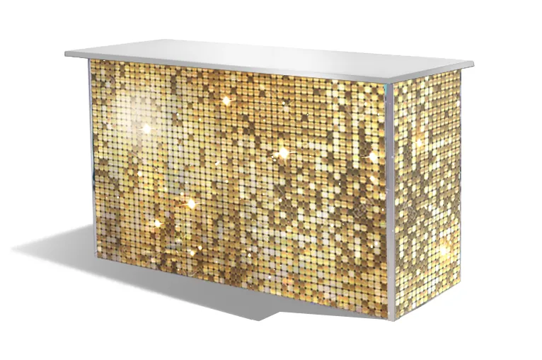 Gold Paillette 6ft Bar
