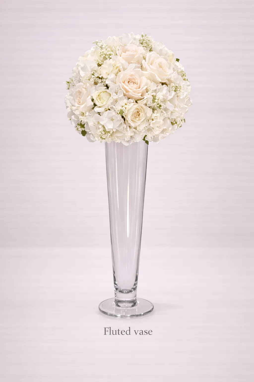  22 inch Fluted Vase 