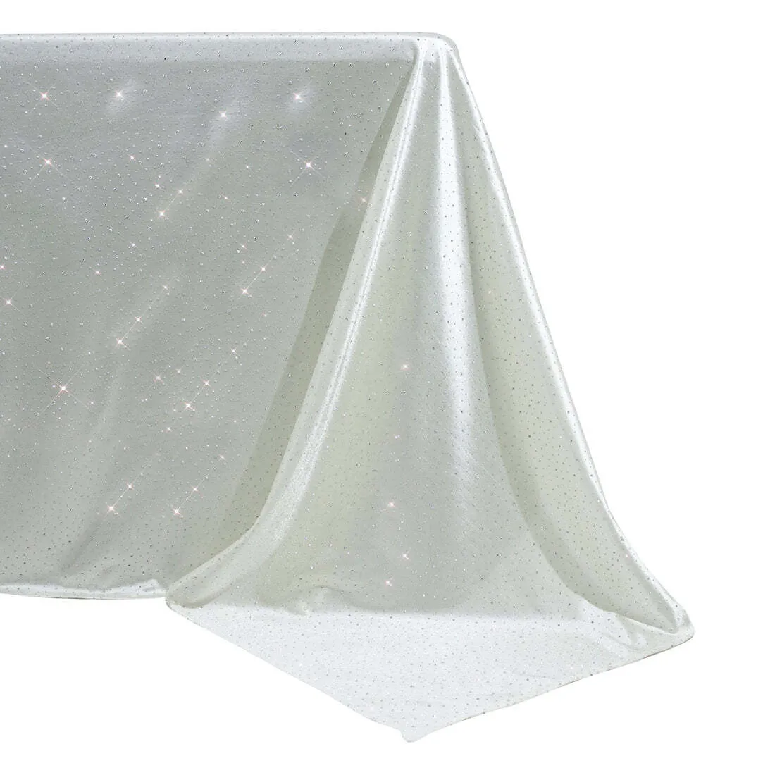 Tablecloth 90x 132 Scuba White