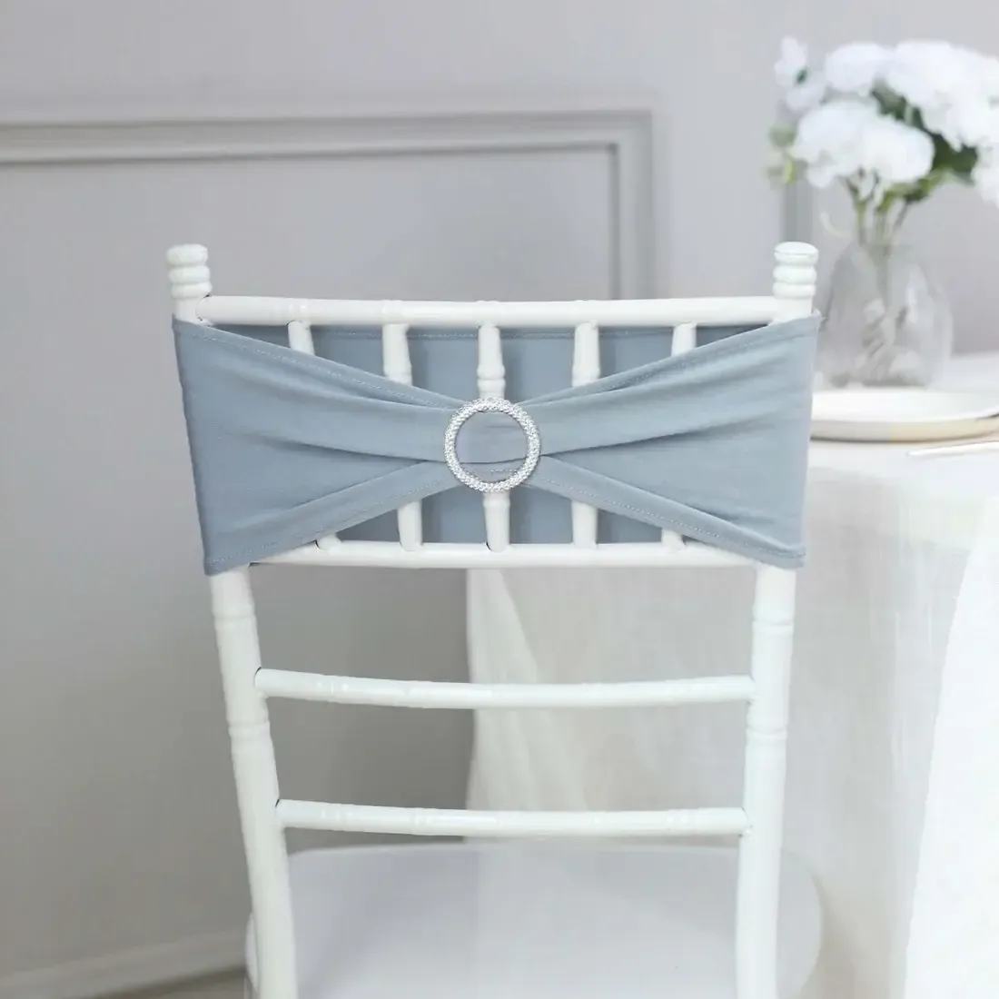 Dusty Blue Chair Bando 