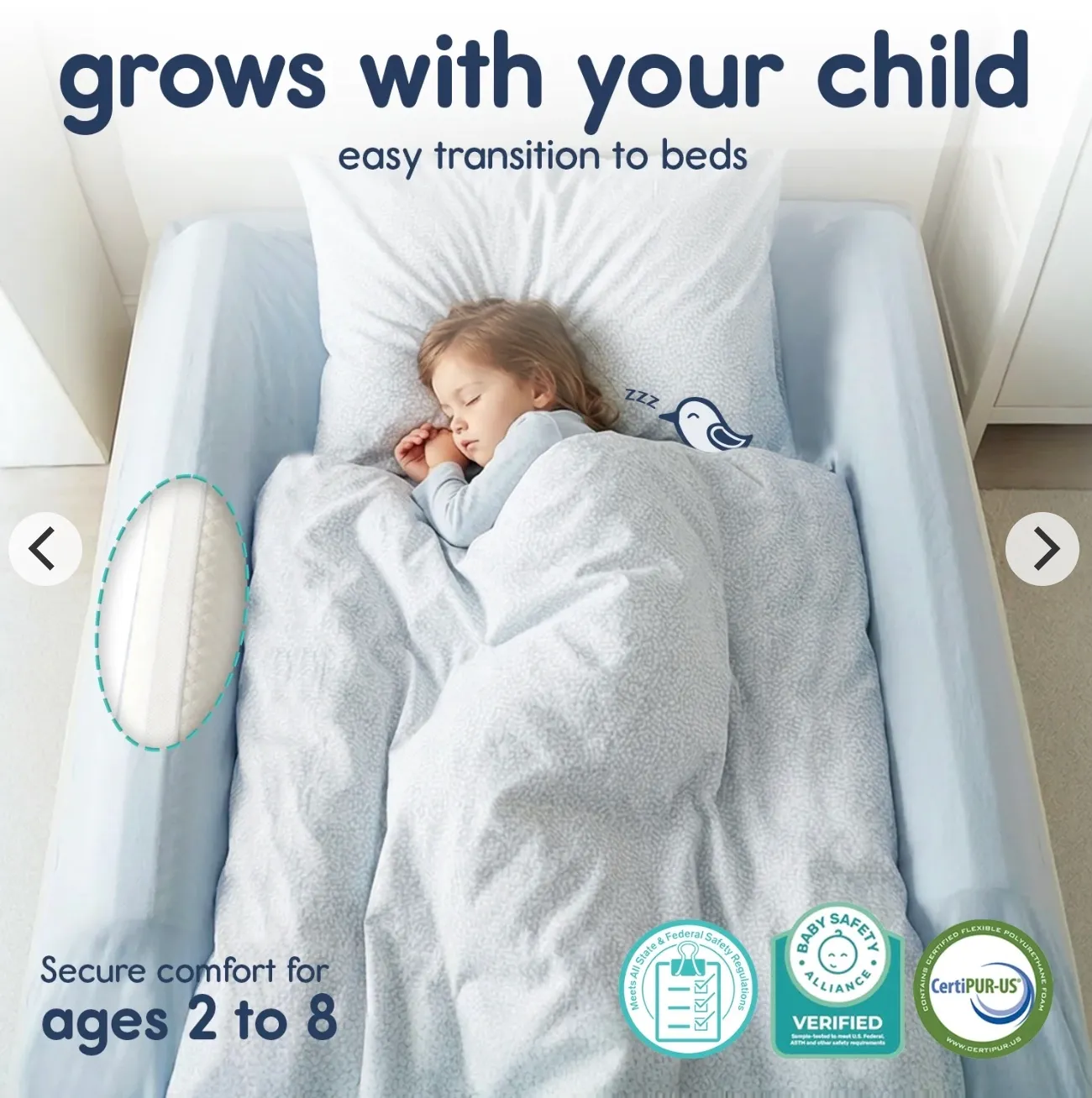 Premium Toddler Bed Bumpers