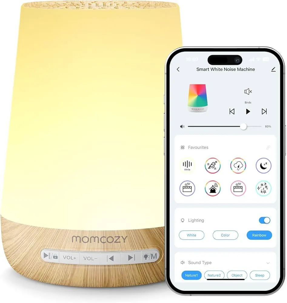 Momcozy Night Light & White Noise machine