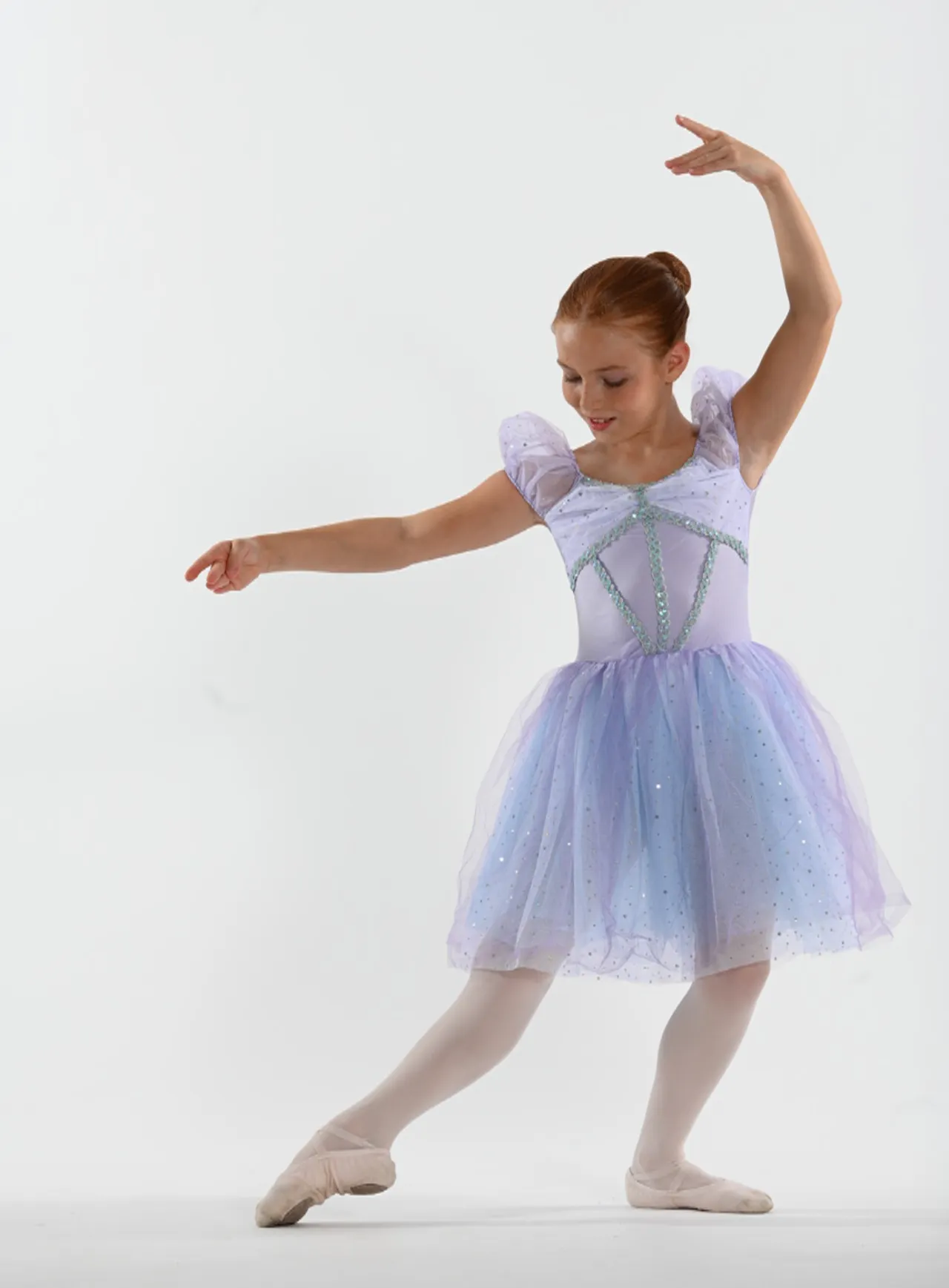 Tutu Violet Pastel Pailleté