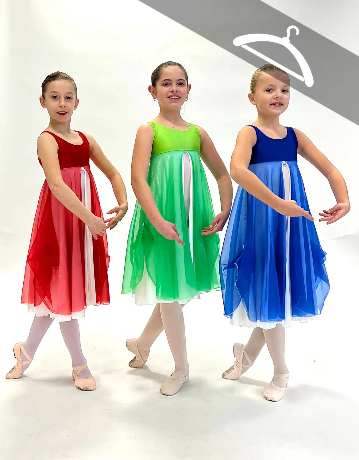 Robe Empire Lycra Multi-Couleurs - Essayage