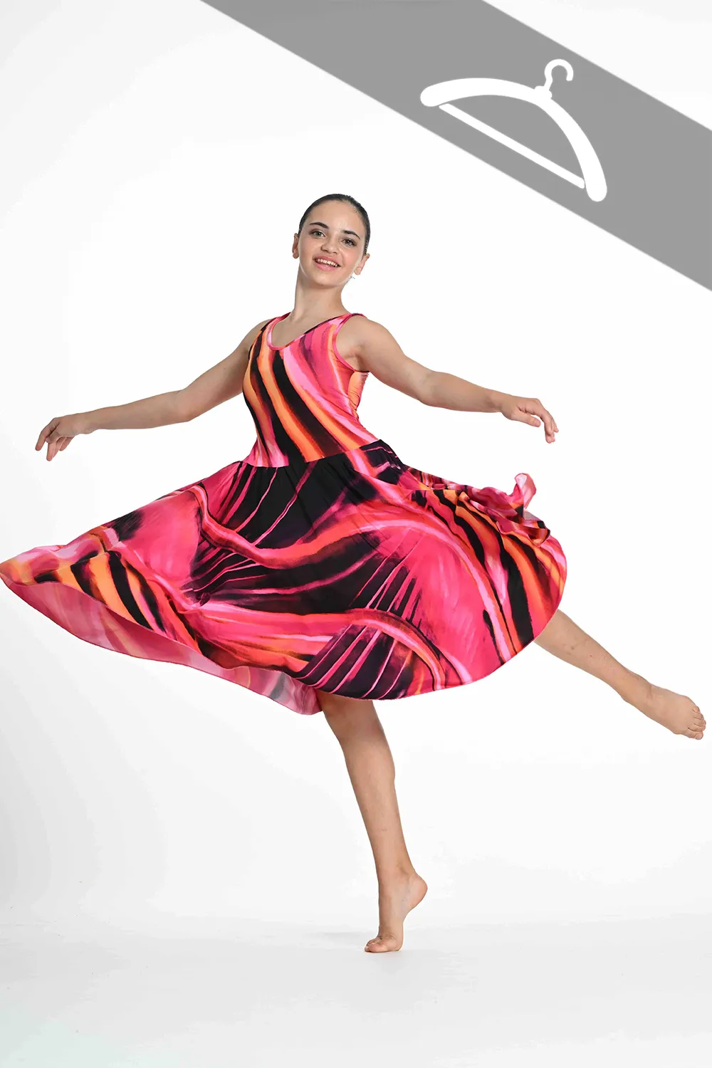 Robe Rose et Noire « Estivale » - Essayage