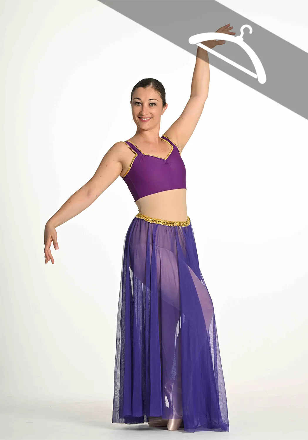 Ensemble 1001 nuits Justaucorps - Essayage