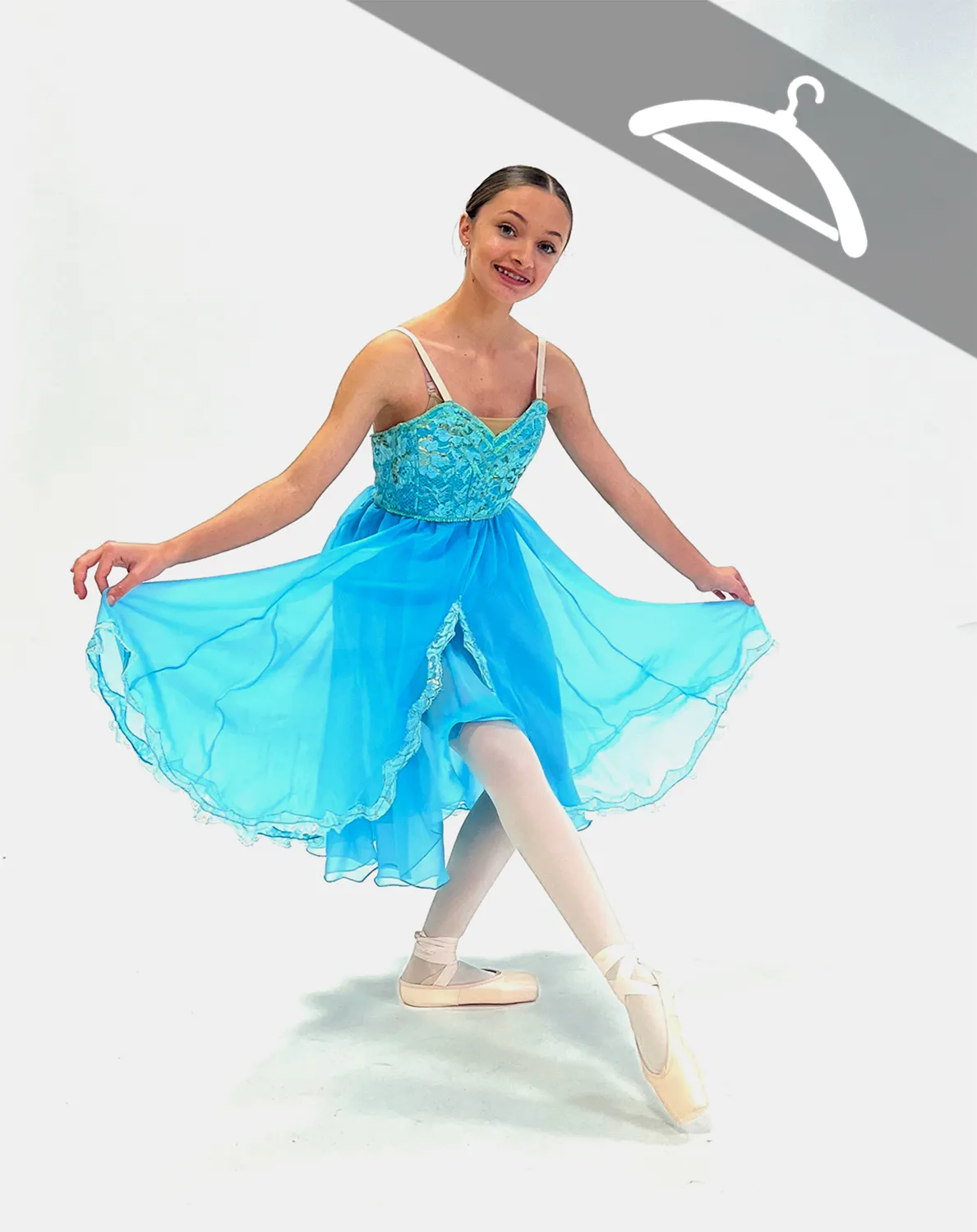 Robe Bleue « Corsaire » - Essayage