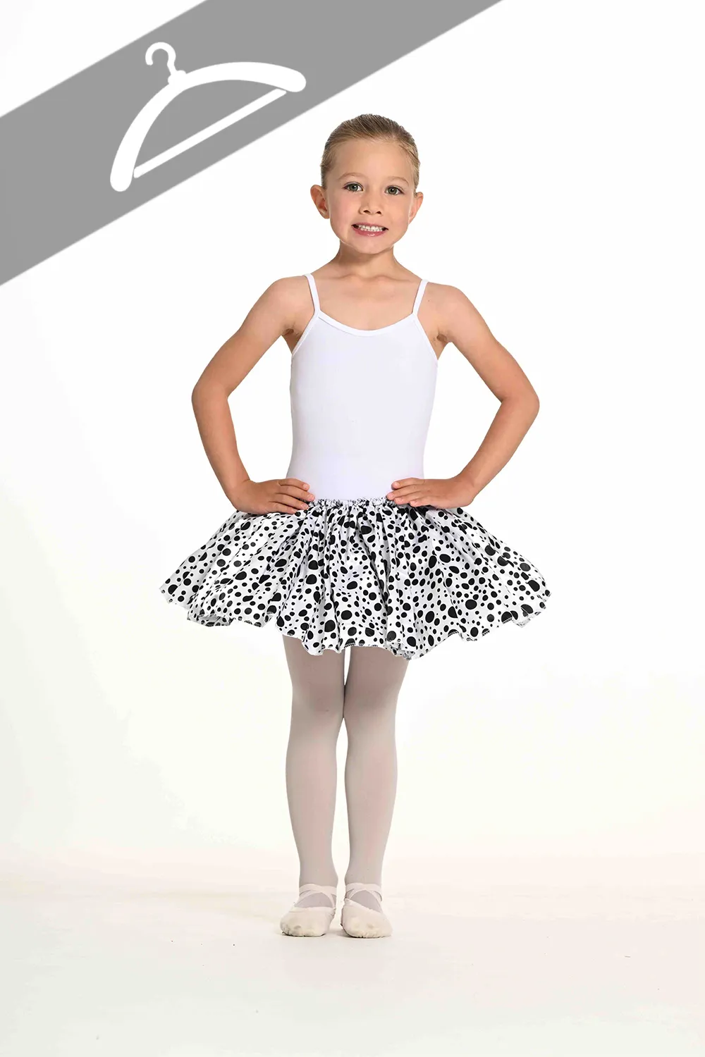 Tutu N&B « Dalmatiens » - Essayage