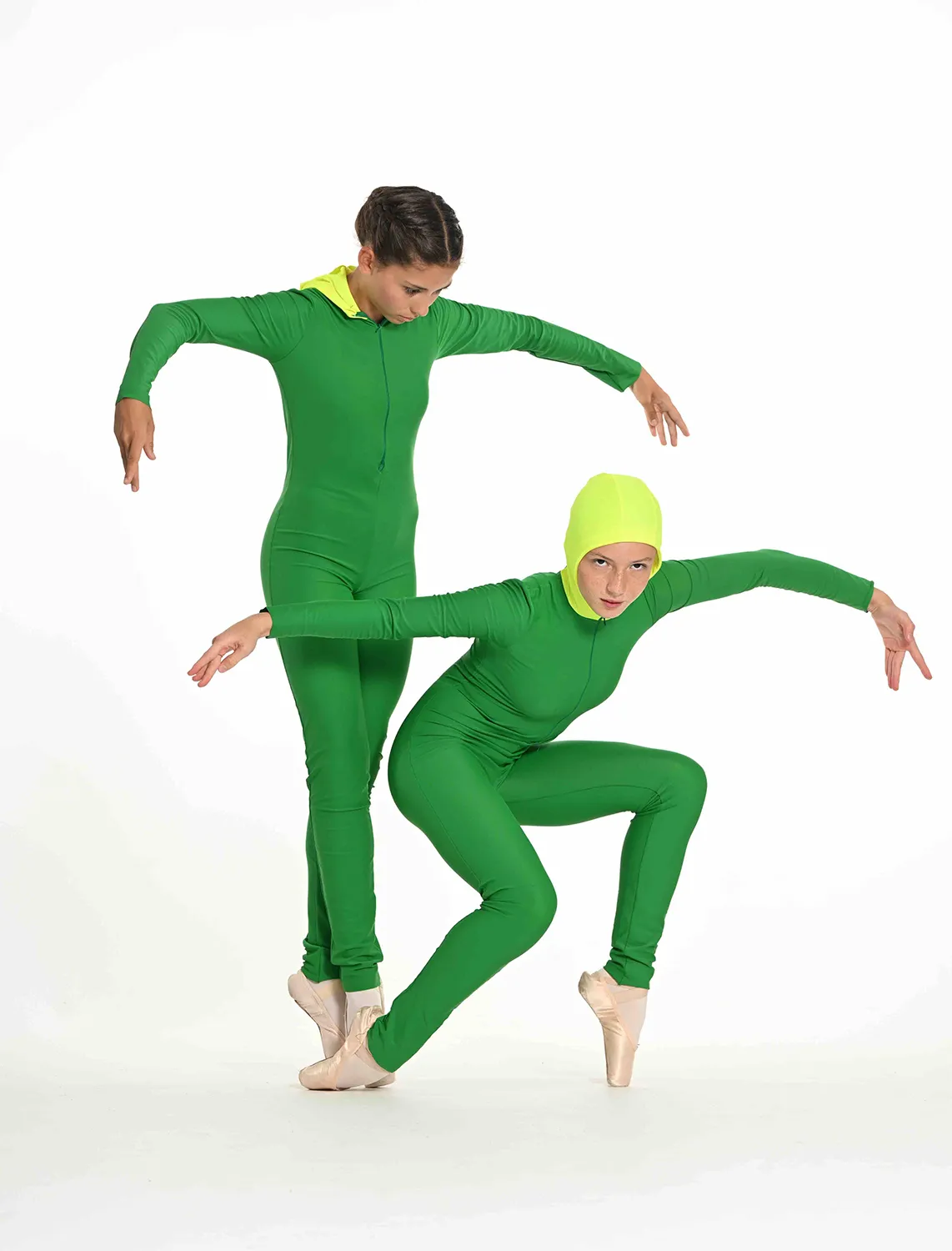 Académique Vert Foncé avec Capuche