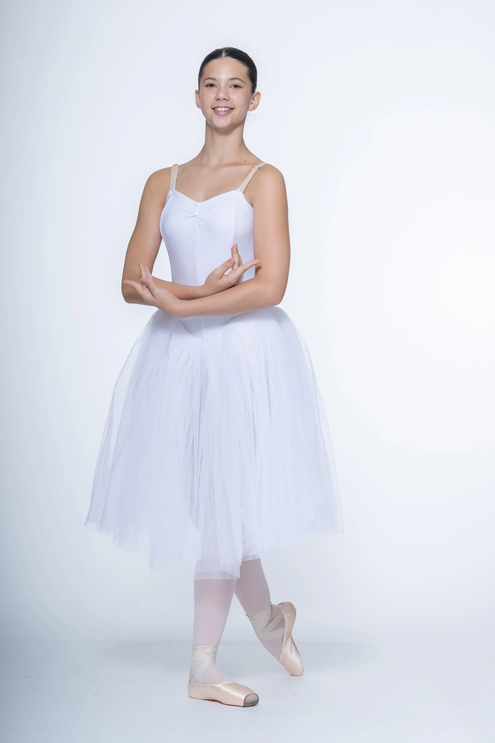 Tutu Blanc « Giselle » modèle 1 réf : C50/C52/C53