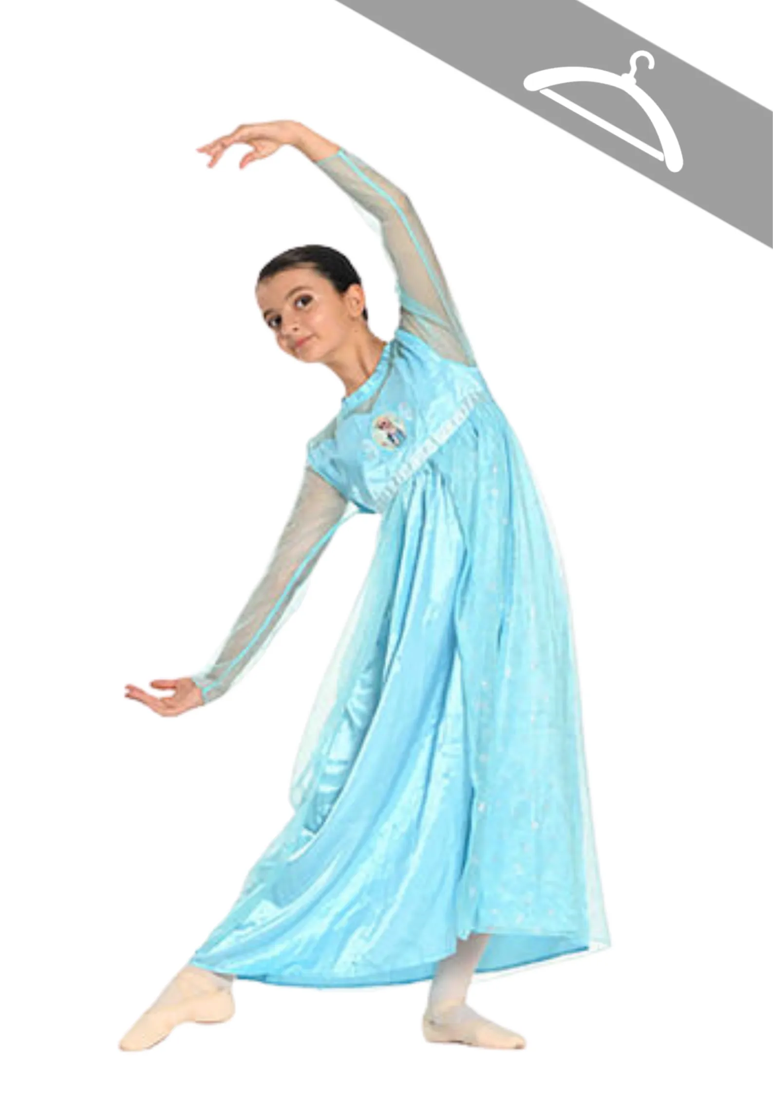 Robe avec Médaillon inspiration « Elsa » - Essayage