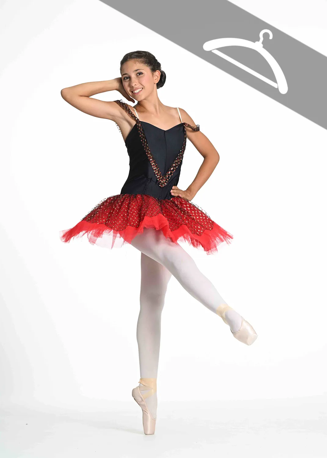 Tutu Rouge et Noir « Paquita » - Essayage