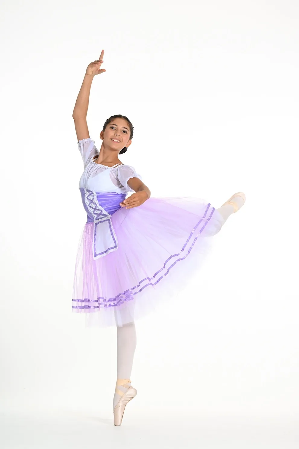 Tutu « Paysanne » Violet style Giselle réf : C82