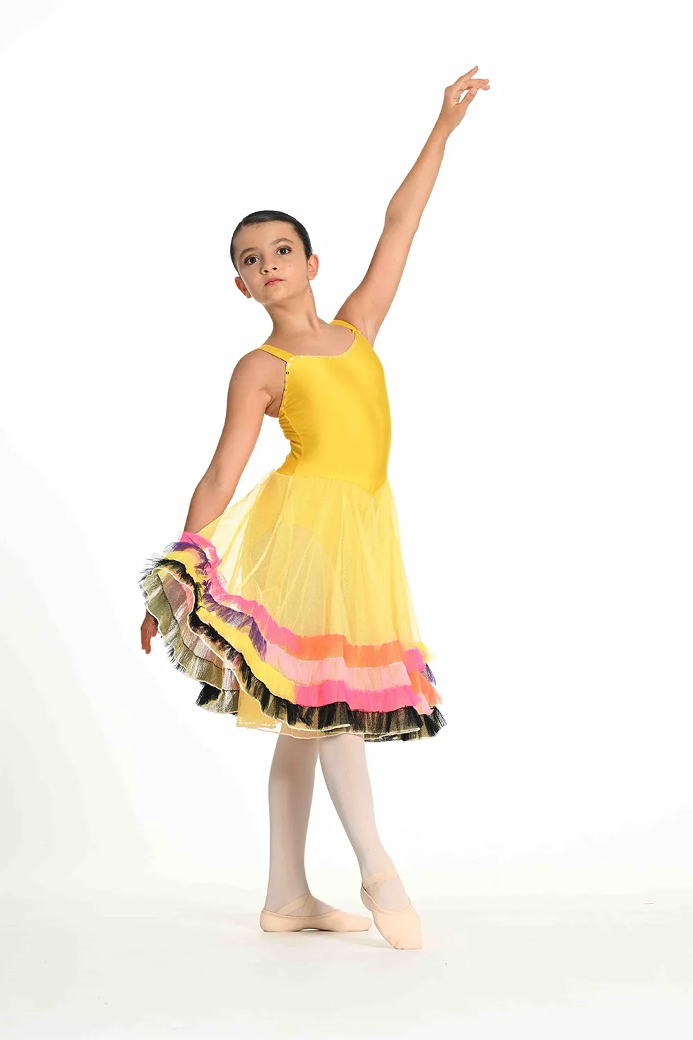 Robe Jaune « Rio »