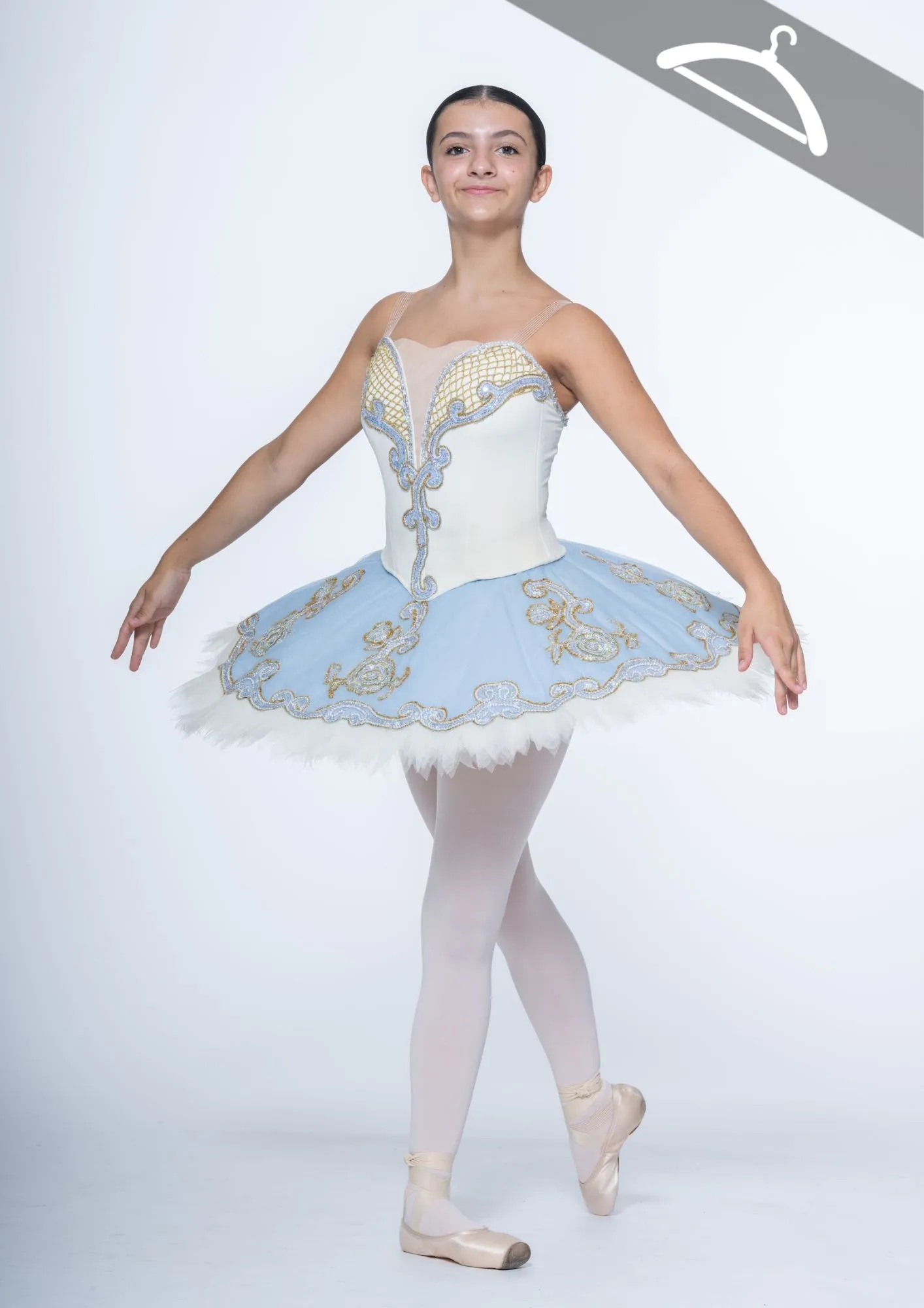 Tutu "Belle au Bois Dormant" réf : HAUT6 - Essayage