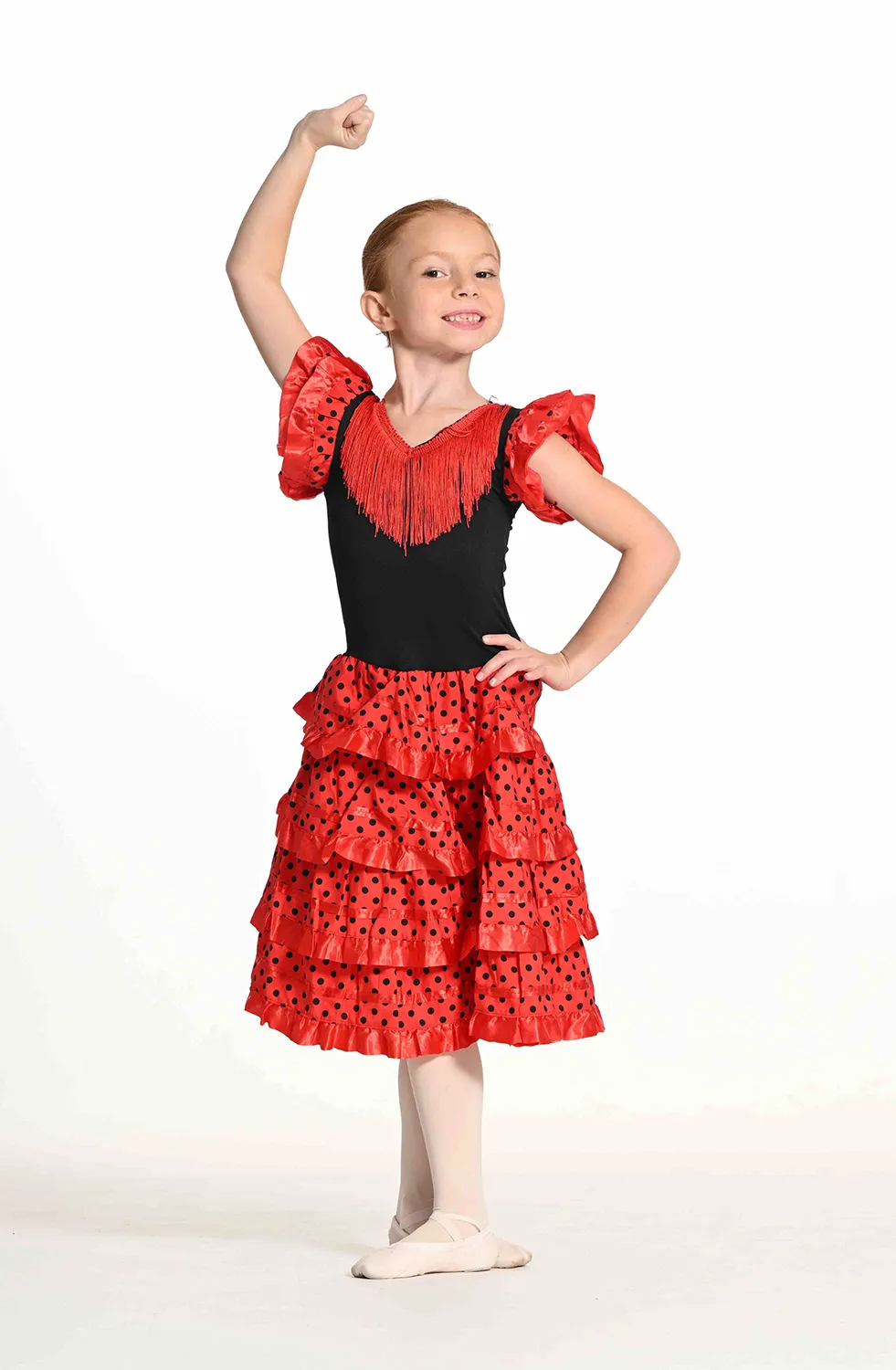 Robe style Flamenco